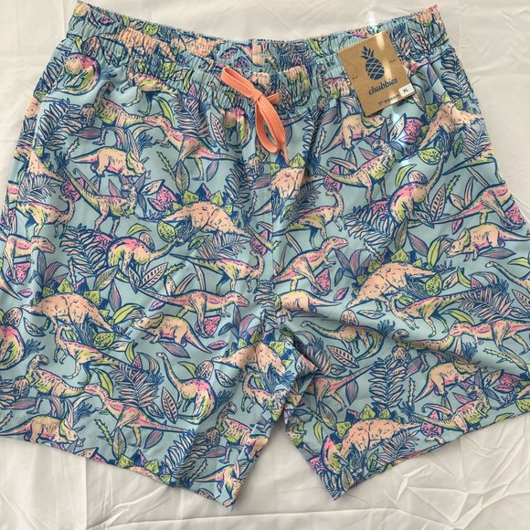 chubbies Other - Chubbies Jurassics 7' Stretch Swim Trunks